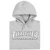 Thrasher Outlined Hood - Grey/White