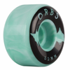 Welcome Orbs Specters Swirls Conical 99a Skateboard Wheels - Teal/White 52mm