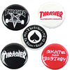 Thrasher Magazine Logo Buttons Pin Badges 5 pack