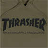 Thrasher Flame Logo - Green