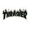 Thrasher Magazine - Flame Logo Sticker - Black