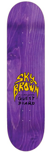 Toy Machine Skateboards Sky Brown Guest Skateboard Deck 8.25"