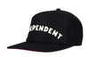 Independent Brigade Snapback Cap - Black