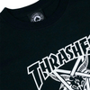 THRASHER MAGAZINE SKATEGOAT T-SHIRT - BLACK