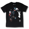 WELCOME SKATEBOARDS X BATMAN HARLEY & JOKER T-SHIRT - BLACK