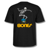 Powell Peralta Skateboard Skeleton 2 T-Shirt -  Black