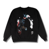 WELCOME SKATEBOARDS X BATMAN HARLEY & JOKER CREW FLEECE -BLACK