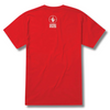 LAKAI X PUBLIC ENEMY CLASSIC T-SHIRT  - RED