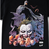 WELCOME SKATEBOARDS X BATMAN HEADS UP T-SHIRT - BLACK