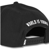 DGK WORLD SNAPBACK CAP – BLACK