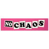 NO CHAOS TOY BOX LOGO STICKER