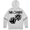 NO CHAOS NO DICE MATE HOOD