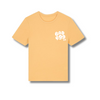 Splat Reverse Womens Tee - Yellow