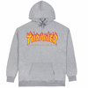 Thrasher Flame Logo - Grey