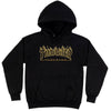 Thrasher Flame Logo Pullover Hoodie - Black