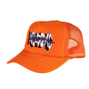 Welcome Thorns Embroidered Trucker Hat - Orange