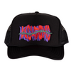 Welcome Thorns Embroidered Trucker Hat (Black)