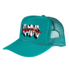 Welcome Thorns Embroidered Trucker Hat (Jade)
