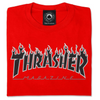 Thrasher Mag Flame Logo T-shirt - Red