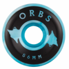 Welcome Orbs Specters Swirls Conical 99a Skateboard Wheels - Blue/White 56mm