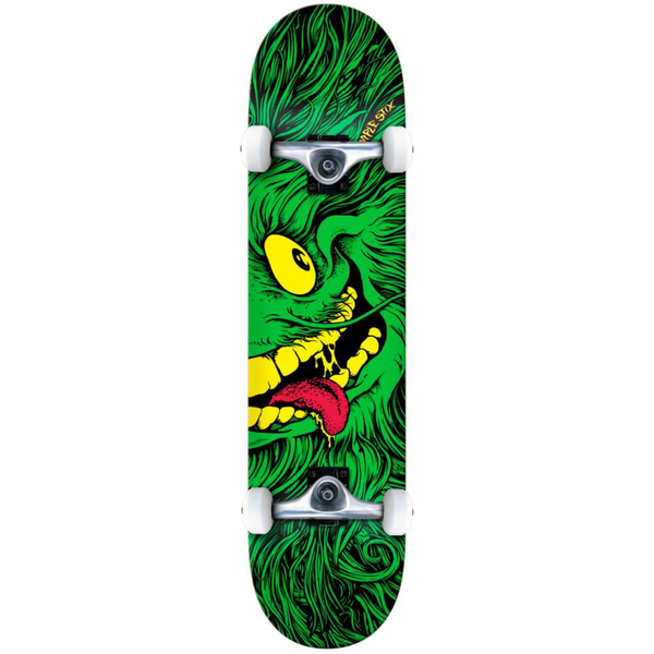 Anti Hero Complete Factory Skateboard Grimple Full Face Green 7.75