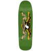 Anti Hero Skateboards Shaped Eagle Green Giant Skateboard Deck 9.56"