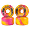 Orbs Specters Swirls - Conical - 99A - 53mm (Pink/Yellow Swirl)