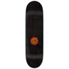 Santa Cruz Screaming Hand Skateboard Deck - Black 8.6''