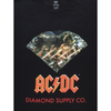 Diamond Supply Co. x AC/DC 'AC/DC Diamond' Short Sleeve T-Shirt - Black