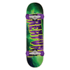 Creature Galaxy Logo Mid Factory Complete Skateboard Green Purple 7.80" Age 8-12