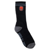 Spitfire Fill Emb Socks - Black/Charcoal/Red