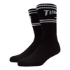 Santa Cruz x Thrasher Strip Crew Socks - Black