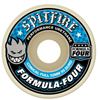 Spitfire Formula Four Wheels Conical Full 99DU 54 MM - White/Blue