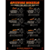 Spitfire Formula Four Wheels Classics 101D 53mm - White/Orange