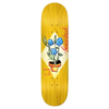 Krooked Pro Skateboard Deck Knox Blue Flower Assorted Stains 8.5"