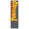 MOB X THRASHER FLAME SKATEBOARD GRIPTAPE YELLOW / ORANGE
