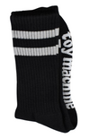 TOY MACHINE SKATEBOARDS Sect Eye Socks - Black/White