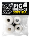 Pig Wheels Soft Bushings 81A White