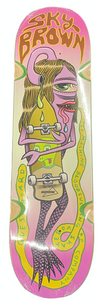 Toy Machine Skateboards Sky Brown Guest Skateboard Deck 8.25"