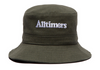 ALLTIMERS NEIGHBOURS FISHING BUCKET HAT -  FOREST GREEN