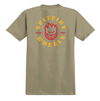 SPITFIRE BIGHEAD CLASSIC POCKET T-SHIRT SAND/GOLD/RED