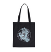 SANTA CRUZ OPUS HAND OVERLAY TOTE BAG - BLACK