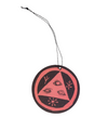 WELCOME TALISMAN CITRUS SCENT AIR FRESHENER BLACK/CORAL