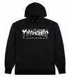 Thrasher x Antihero Pigeon Mag Pullover Hoodie - Black