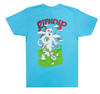 RIPNDIP FLOWER POWER T-SHIRT - BABY BLUE