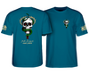 Powell Peralta McGill Skull & Snake 40th Anniversary T-Shirt - Galapagos Blue