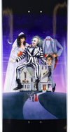 BEETLEJUICE X WELCOME - SHOWTIME ON POPSICLE - BLACK/PURPLE DIP - 9"