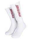 SANTA CRUZ STRIP SOCKS (3 PACK) - RED / WHITE / BLACK