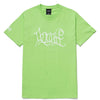 HUF T-Shirt Haze Handstyle 2 Lime Green
