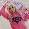 Barbed Wire Hoodie - Raging Pink